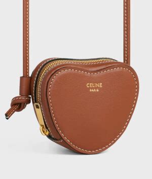 celine micro heart|Celine Triomphe Micro Heart Crossbody Bag w/ Tags .